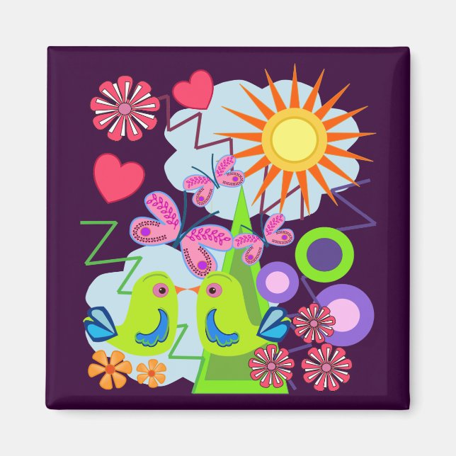 Summertime magnet kärlek (Framsidan)