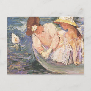 Summertime Mary Cassatt 1894 Vykort