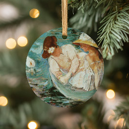 Summertime | Mary Cassatt Julgransprydnad Keramik