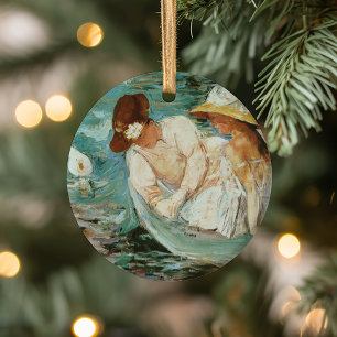 Summertime   Mary Cassatt Julgransprydnad Keramik