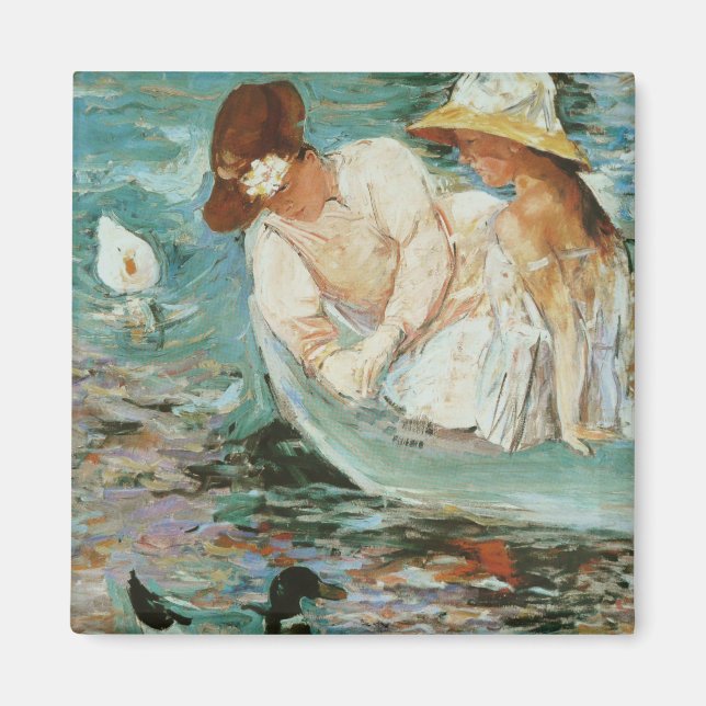 Summertime | Mary Cassatt Magnet (Framsidan)