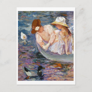 Summertime, Mary Cassatt Vykort