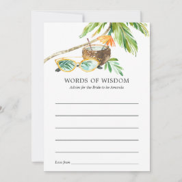 Summertime Möhippa Bingo Rådkort