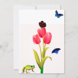 Summertime Note-kort Tack Kort