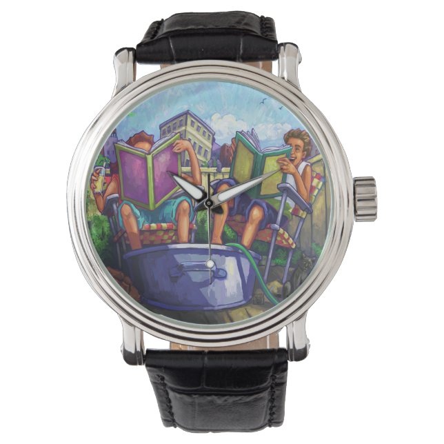 Summertime Reading Armbandsur (Framsida)