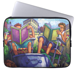 Summertime Reading Laptop Fodral