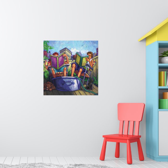 Summertime Reading Poster (Barnkammare 1)