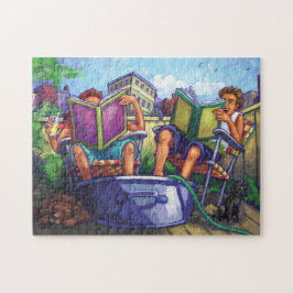 Summertime Reading Pussel