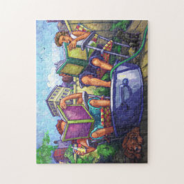 Summertime Reading Pussel