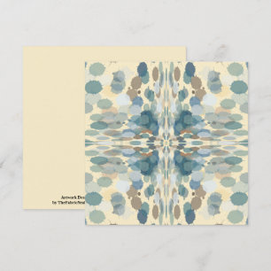 Summertime Roligt Ocean Spray Splatter Abstrakt Ar Kort