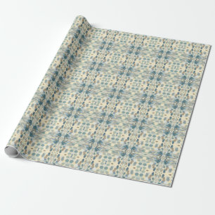 Summertime Roligt Ocean Spray Splatter Abstrakt Ar Presentpapper