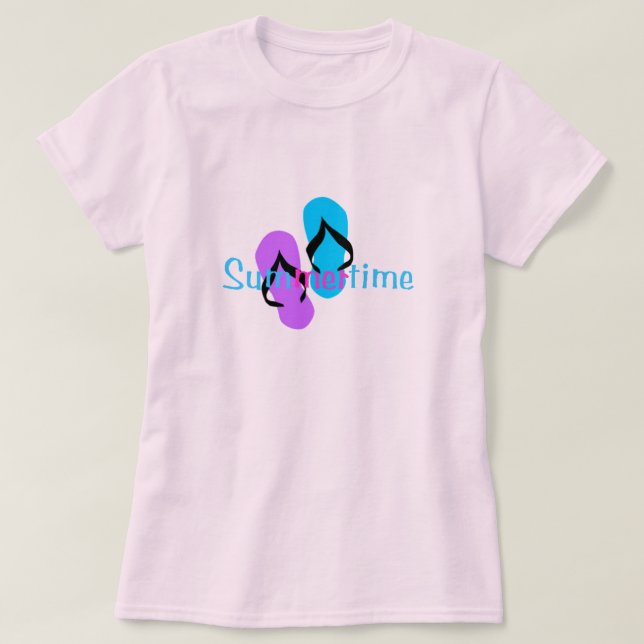 Summertime T-Shirt (Design framsida)