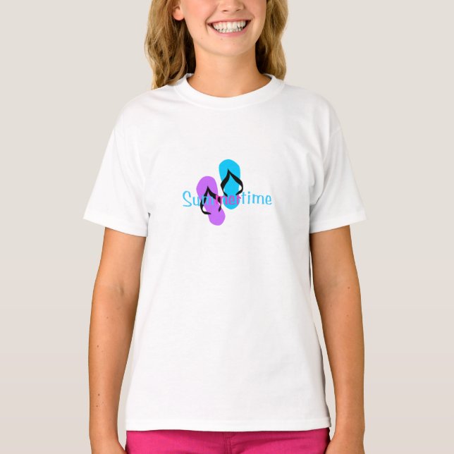 Summertime T-Shirt (Framsida)