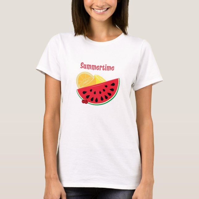 Summertime T Shirt (Framsida)
