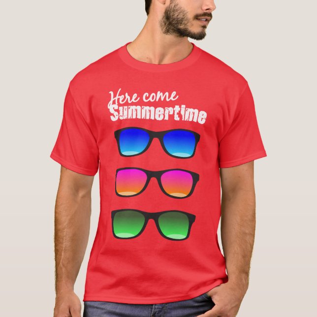 Summertime Tee Shirt (Framsida)