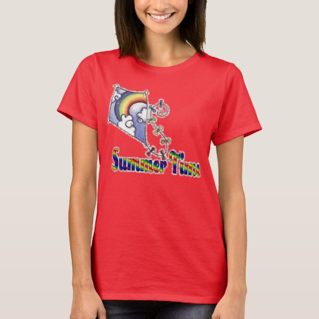 Summertime Top T-shirt (Framsida)