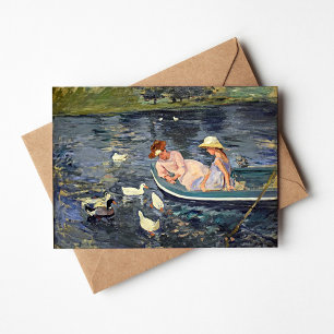 Summertime Två Mary Cassatt Kort