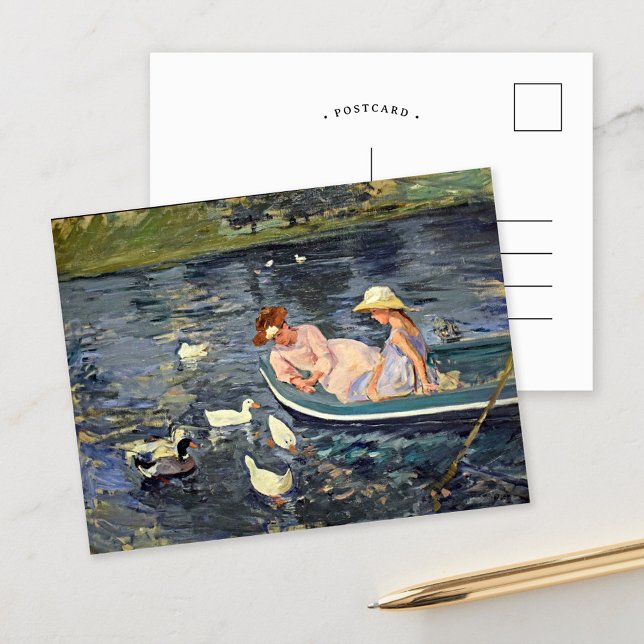 Summertime Two | Mary Cassatt Vykort (Skapare uppladdad)