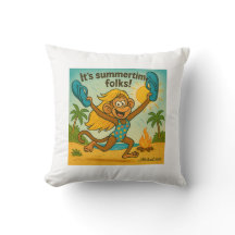 Summertime Vibes: Monkey med Flipflops