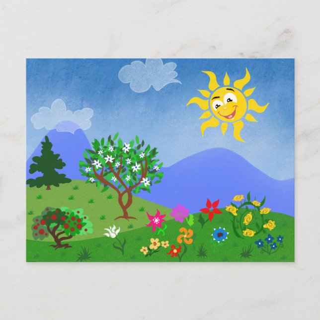 Summertime Vykort (Framsida)