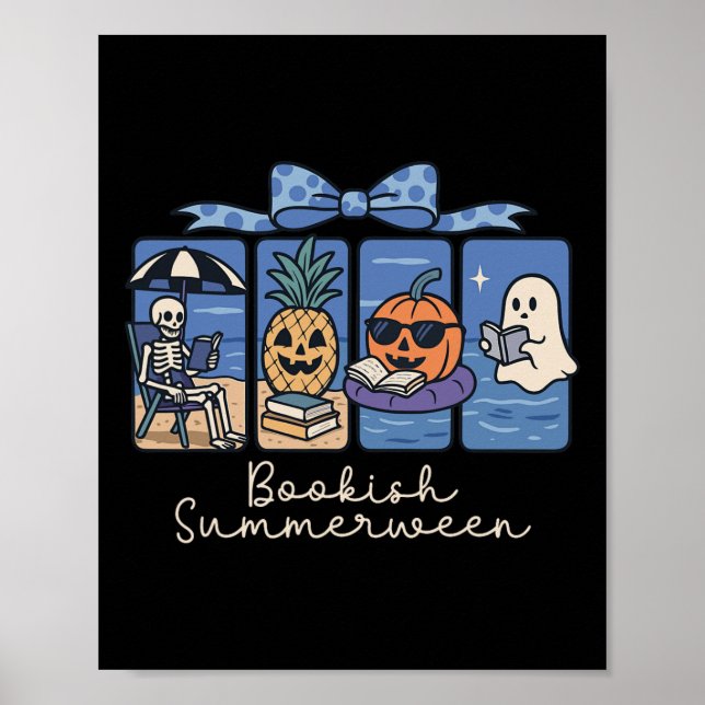 Summerween Bookish Poster (Framsidan)