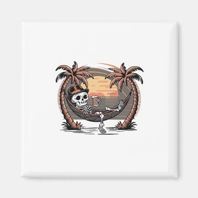 Summerween Classic Meme 2025 Magnet (Framsidan)