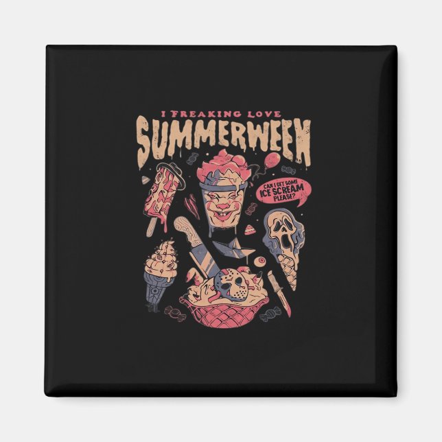 Summerween Classic Meme Magnet (Framsidan)