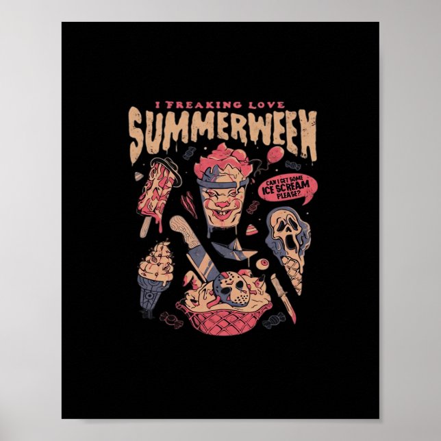 Summerween Classic Meme Poster (Framsidan)
