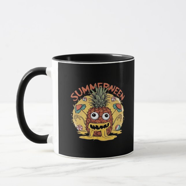 Summerween Classic Trending Meme Mugg (Vänster)