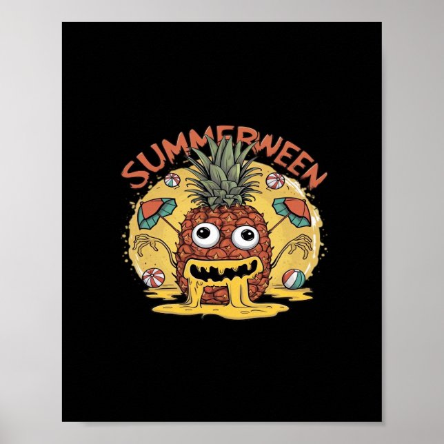 Summerween Classic Trending Meme Poster (Framsidan)