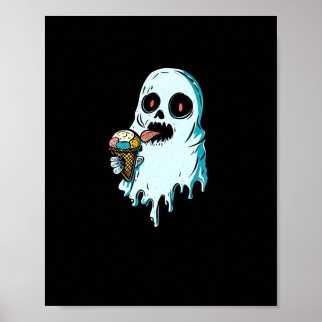 Summerween - Creepy Enjoying Glass Classic Poster (Framsidan)