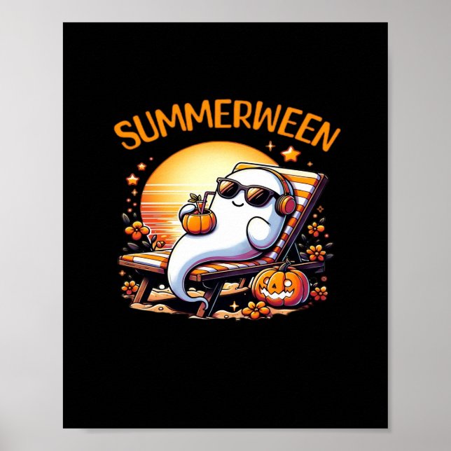 Summerween Cute Spooky Summer Poster (Framsidan)
