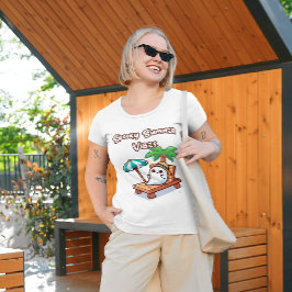 Summerween Cute Summer Ghost T Shirt