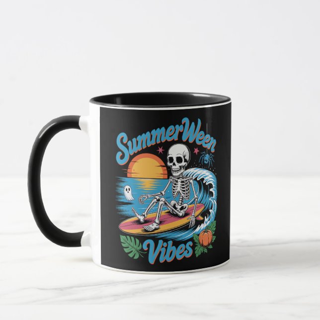 Summerween-fest T-shirt Mugg (Vänster)