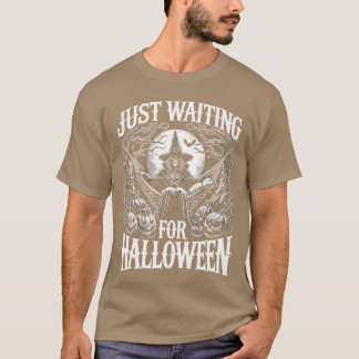 Summerween Halloween Summer Just Waiting For Hallo T Shirt