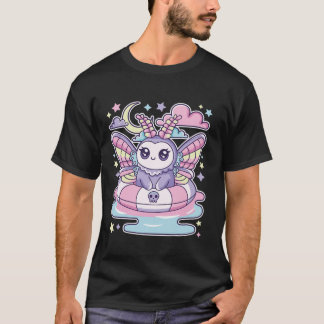 Summerween Moth Fairy Bassäng Side Party Chilling  T Shirt