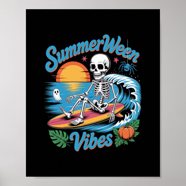 Summerween Party Poster (Framsidan)