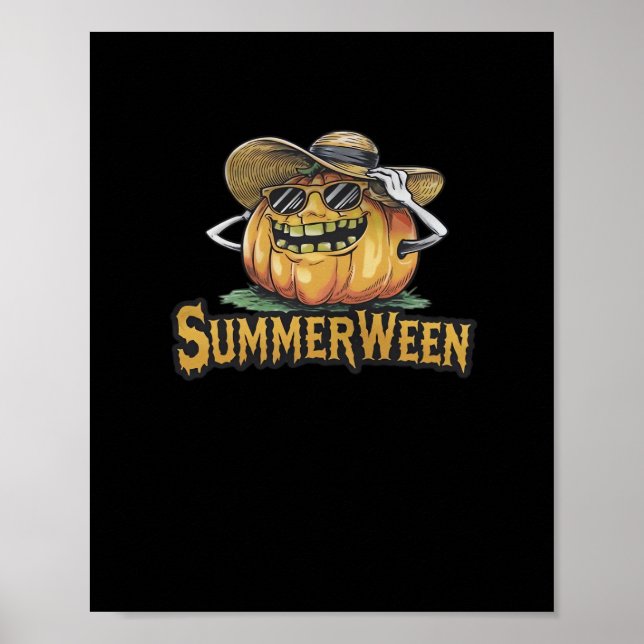 Summerween Pumpkin Classic Poster (Framsidan)