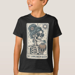 Summerween Queen Tarot Card, Witchy Halloween T Shirt
