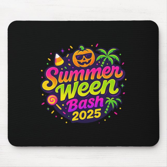 Summerween Sh 2025 Skeleton Beach Party Halloween Musmatta (Framsidan)
