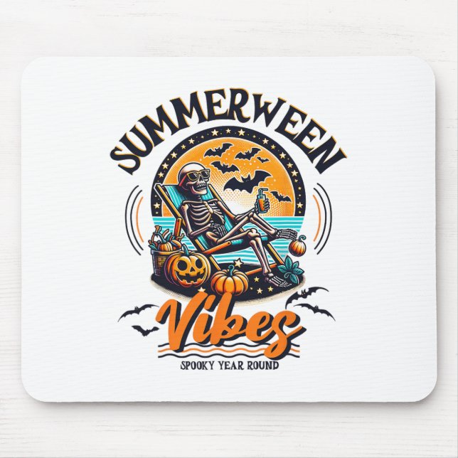 Summerween Skeleton Taloky Year Round Summer Hallo Musmatta (Framsidan)