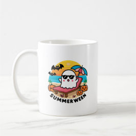 Summerween - spöket på solbädd kaffemugg