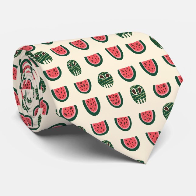 Summerween-vattenmelonsskallegubbe  slips (Rullad)