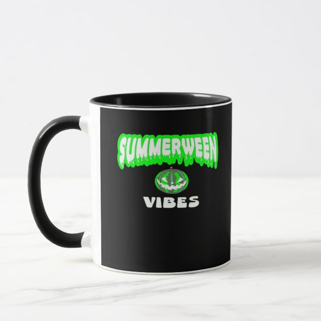 Summerween Vibes Classic Mugg (Vänster)