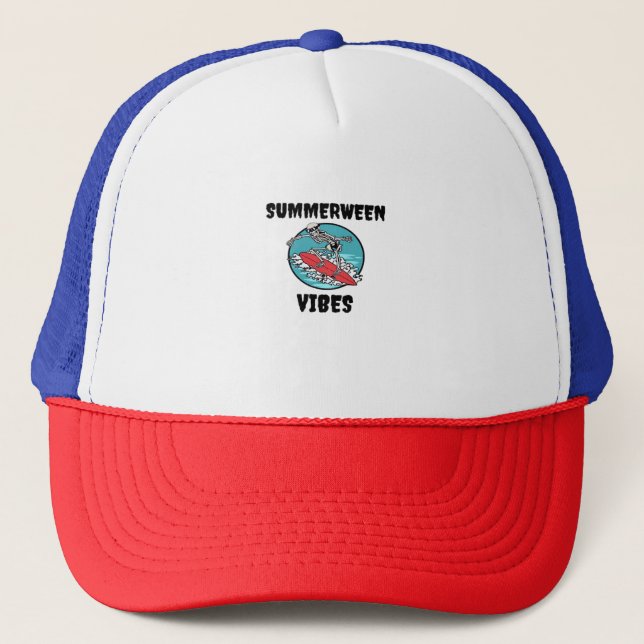Summerween Vibes Oversized Keps (Framsida)