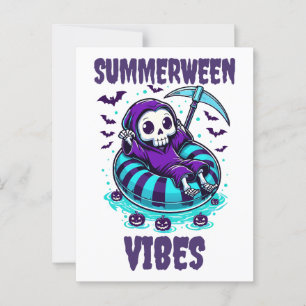 Summerween Vibes - Reaper Relaxed Vykort