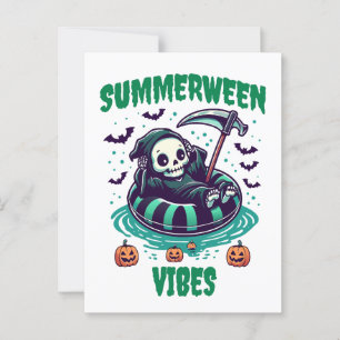 Summerween Vibes - Reaper Relaxed Vykort
