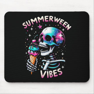 Summerween Vibes Skeleton Ice Cream Summer Halldue Musmatta