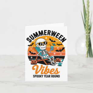 Summerween Vibes Spooky Year Round Halloween Spook Kort