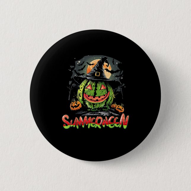 Summerween Vibes Sweet Glass Watermelon Sommar Knapp (Framsida)